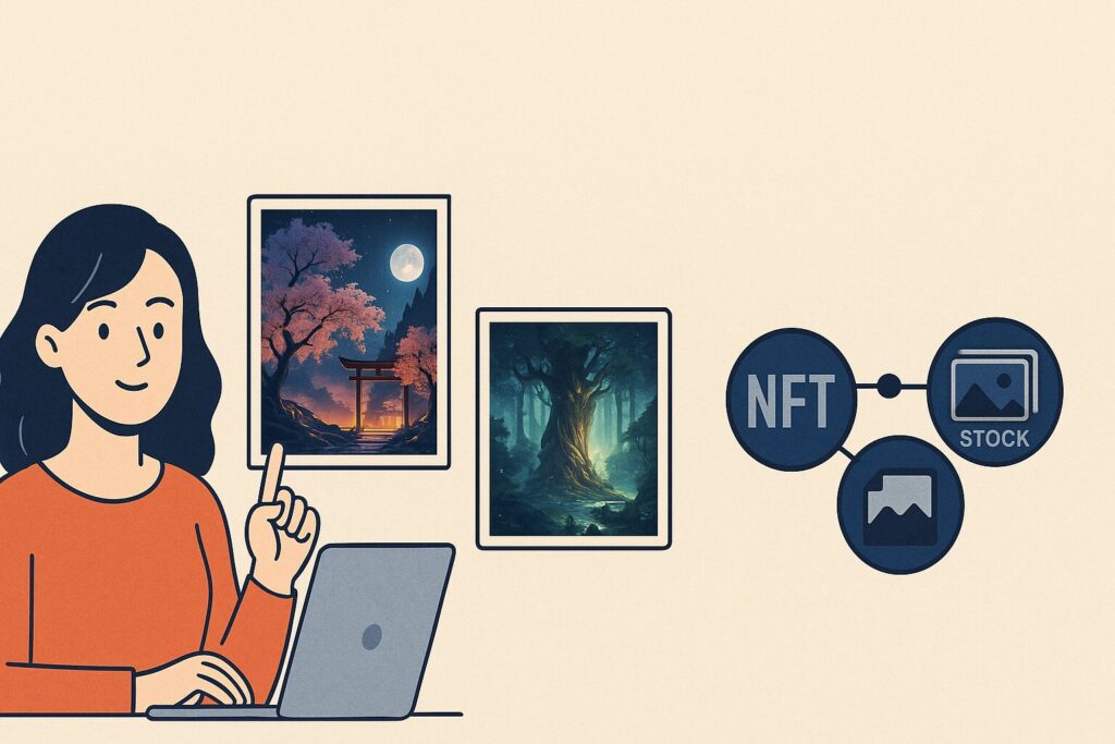 AI画像は「売れる型」で作れば初心者でも稼げる