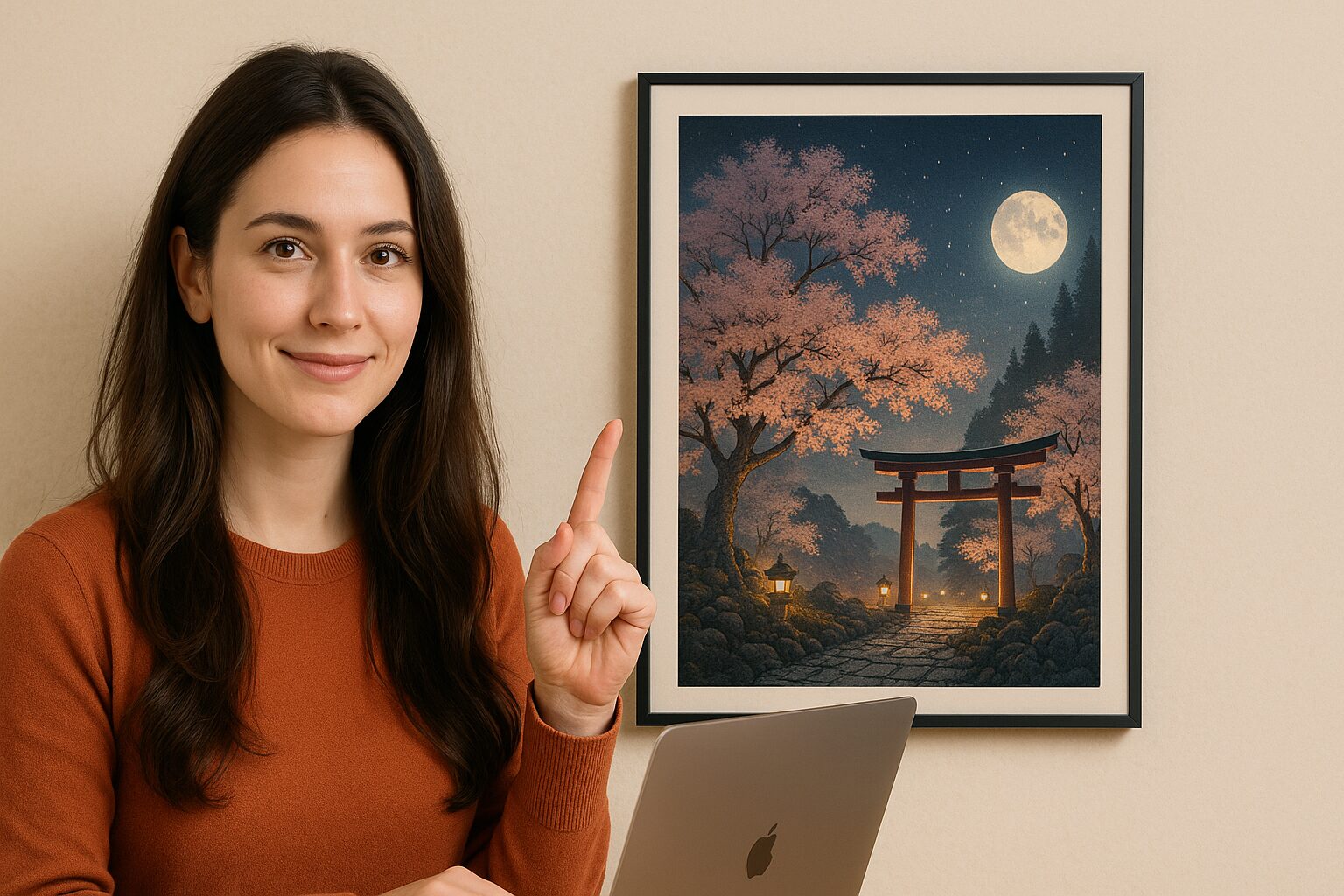 AIで壁紙,背景生成