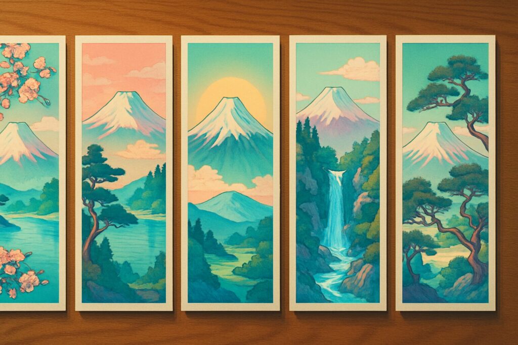 1つのテーマに絞って5枚だけ作る