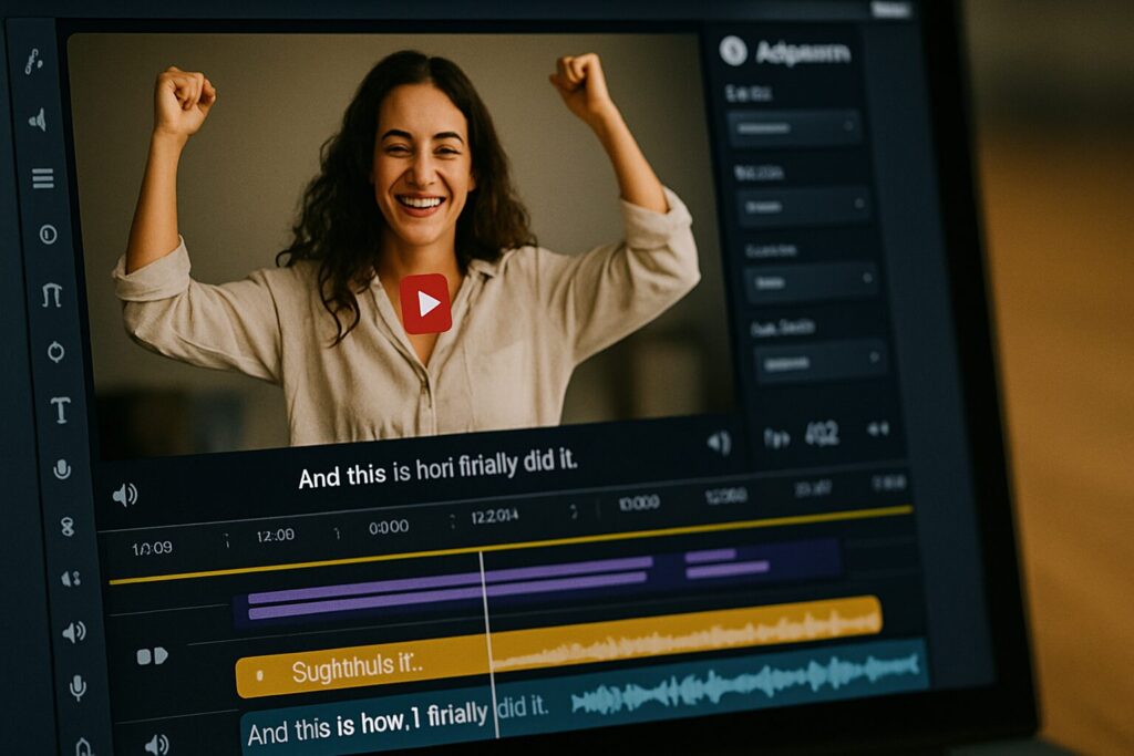 AIでYoutube動画編集の第一歩「まずは1本」作ってみよう