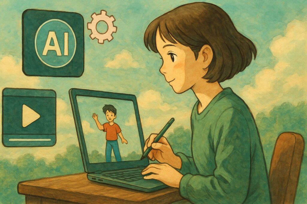 AIでのアニメ動画制作にも先輩方が積み上げた信頼と実績がある