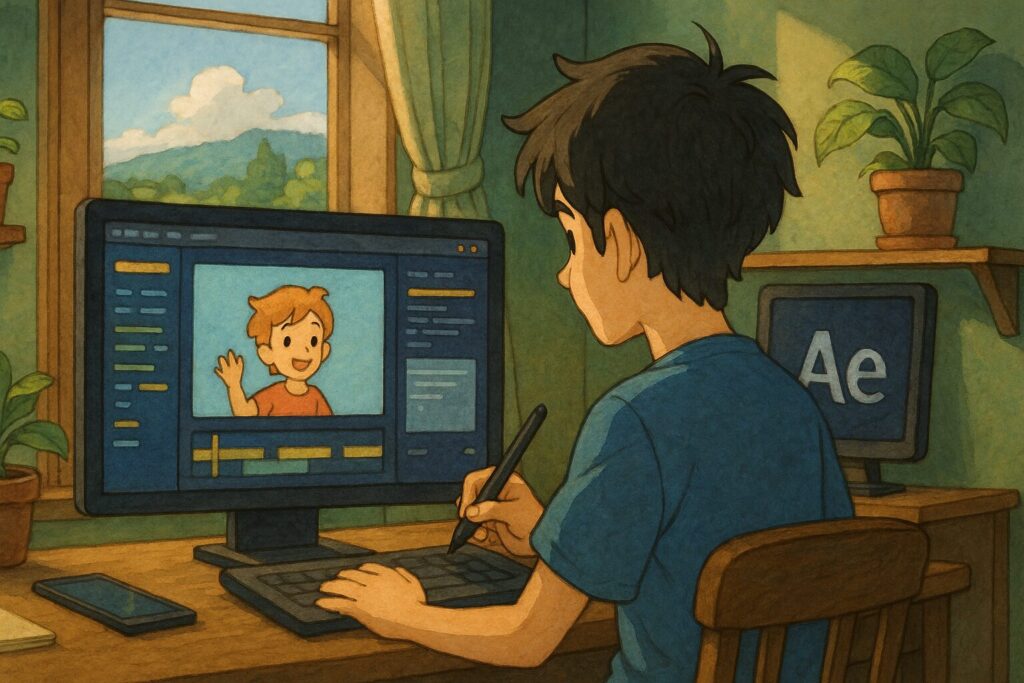 初心者でも可能。AIアニメ制作を副業化する方法