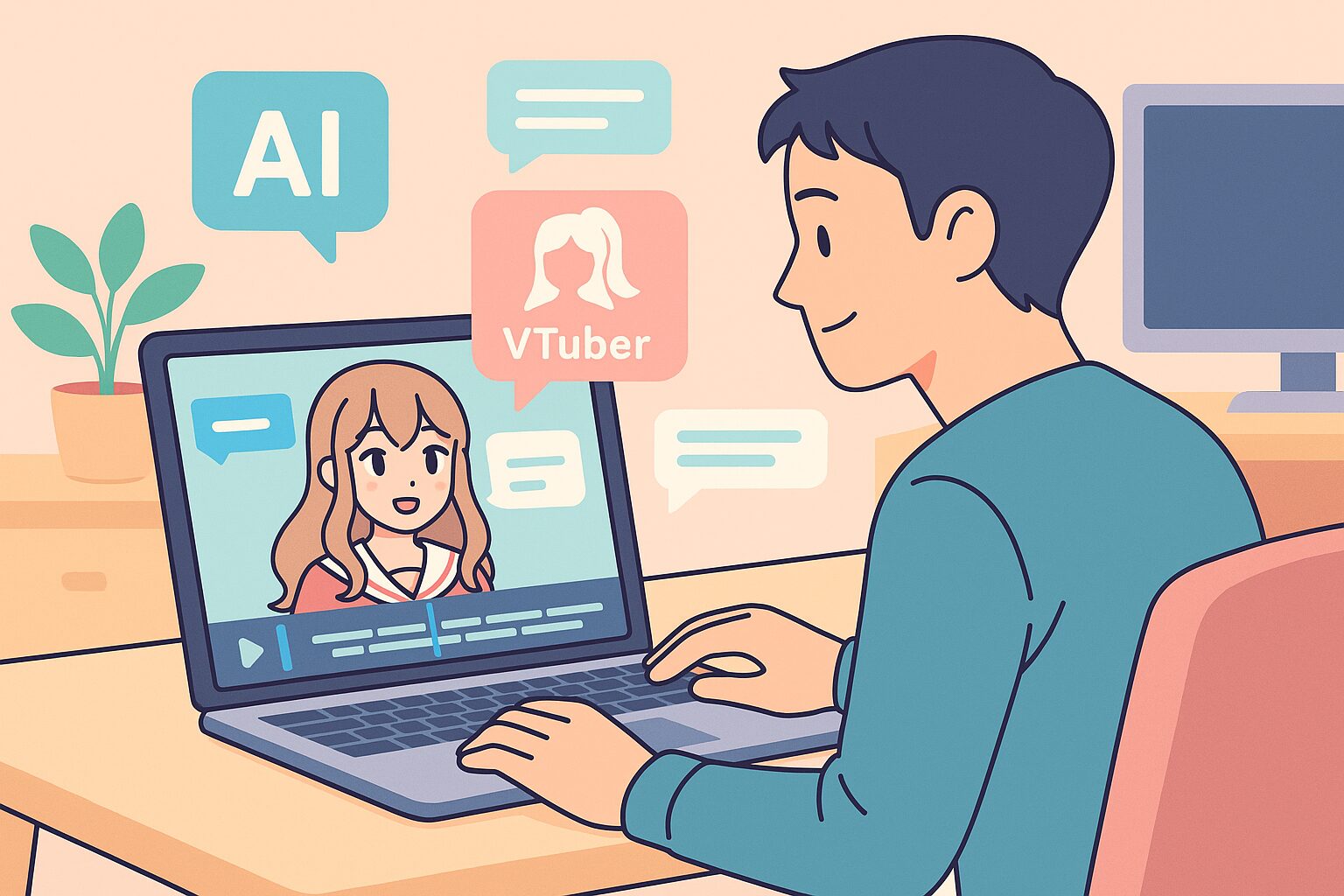 ChatGPT,VrewでVtuberデビュー