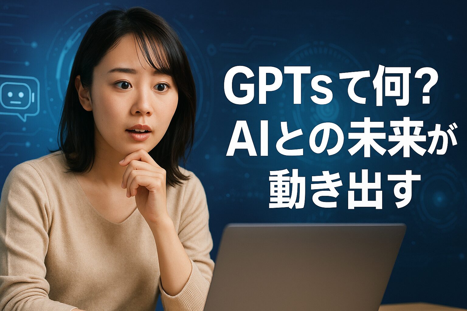 【GPTs入門】使い方と注意点を超初心者向けに解説